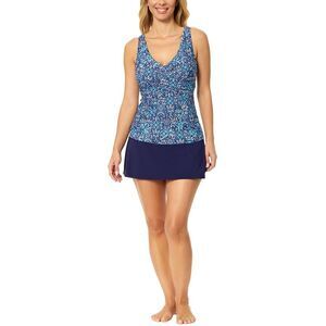 Leilani Womens Monterey Tankini, Blue